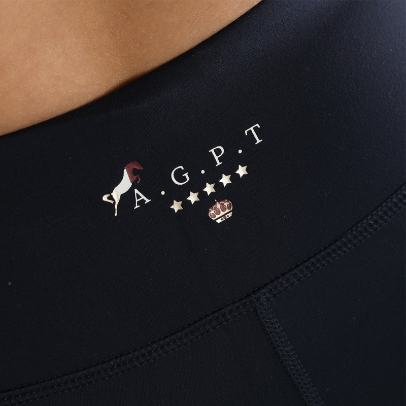 Aubrion Team Non-Stop Active Tights - Navy-3